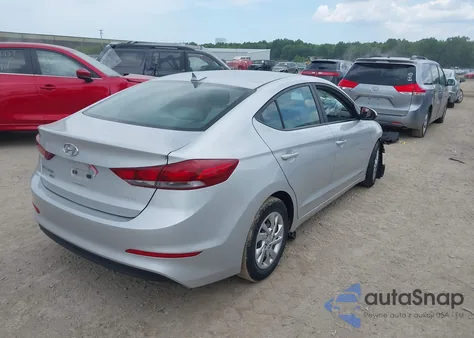 2017 Hyundai Elantra Se z USA, uszkodzony, nr VIN KMHD74LF9HU149687